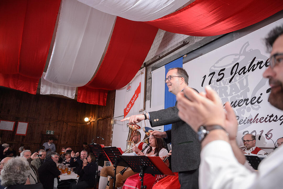 Markus Rinderspacher beim Tag des Bieres