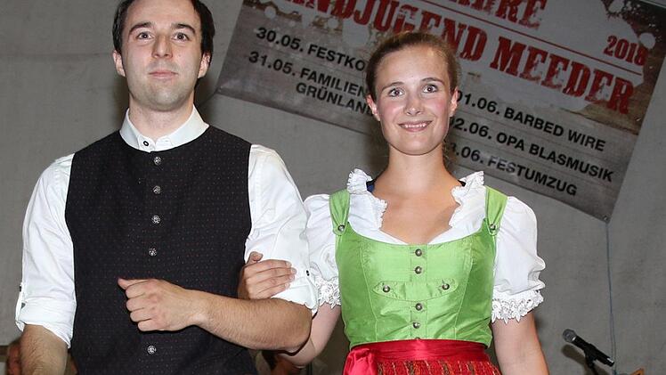 Auch bei der Mode der Landjugend wurde Geschichte geschrieben, wie die Modenschau zeigte. Foto: Michael Stelzner
