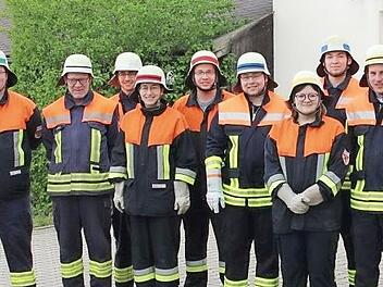 Die erfolgreichen Feuerwehrleute aus Hofstetten  Foto: Gerold Snater