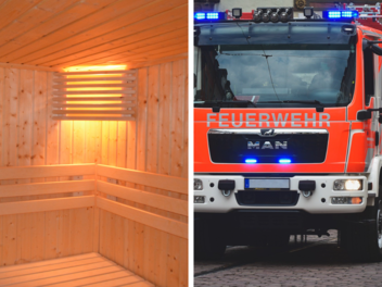 Brand in Damensauna im Kreis Coburg