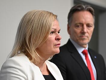 Nancy Faeser und Holger M&uuml;nch