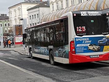 ZOB Bamberg, Busse am Zentralen Busbahnhof in der Bamberger Innenstadt