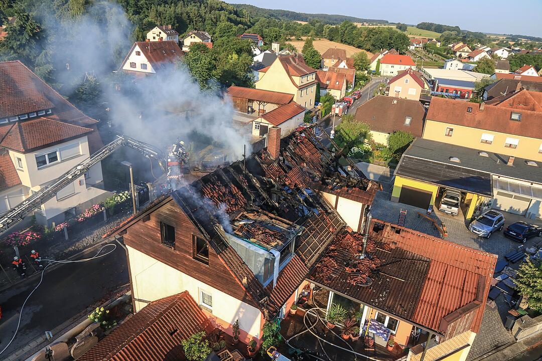 Brand in Frensdorf