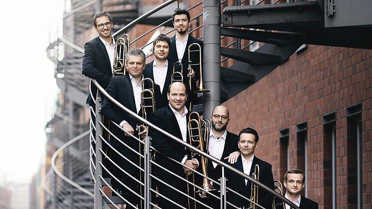 Das Oktett Trombone Unit Hannover gestaltet am 21. März beim Coburger "Verein" ein Benefiz-Konzert für die Ukraine.
