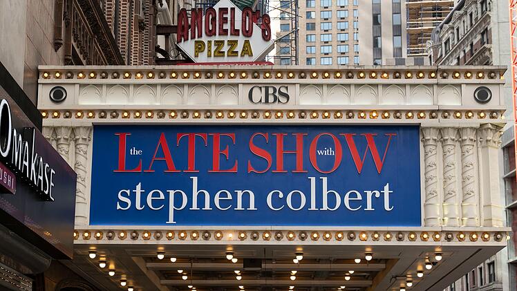 The Late Show mit Stephen Colbert in New York