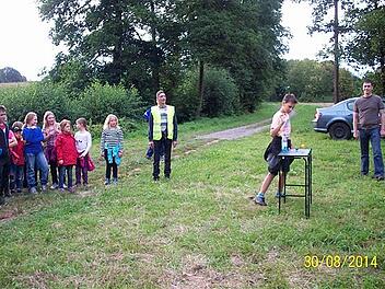 Beim Ferienprogramm des Haarder Sportclubs bewiesen die Kinder Geschick an den verschiedenen Stationen.  Foto: Sportclub