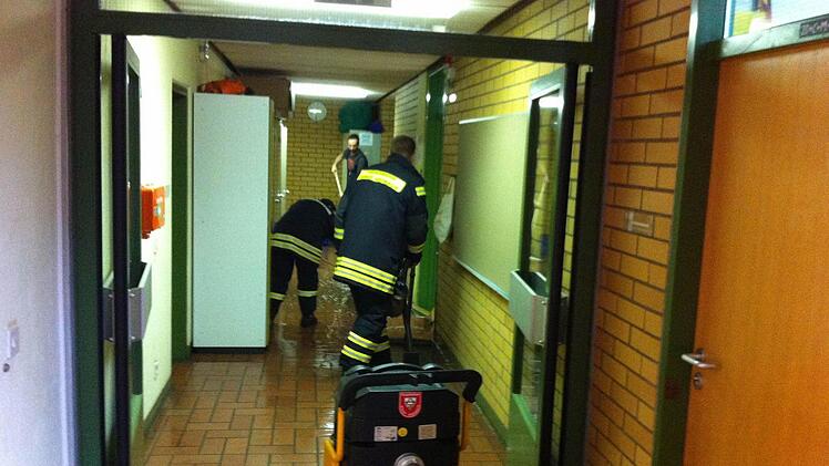 Die Feuerwehr war in der Lebenshilfe im Einsatz. Foto: Stefan Wicklein