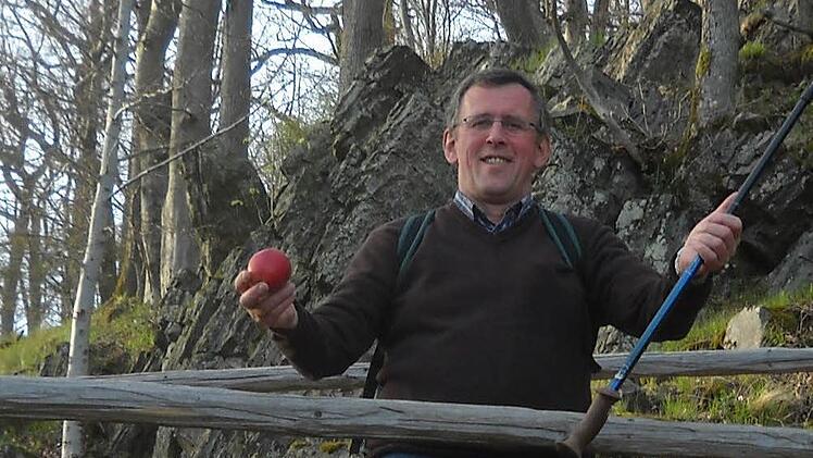 Ausflug in die Rhön: Walter Müller war gerne in der Natur unterwegs und war seiner Heimat sehr verbunden. Foto: Familie Müller