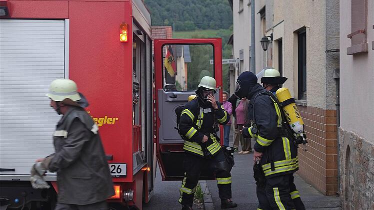 Die Herbstübung der Feuerwehr fand heuer in Westheim statt. Foto: Gerd Schaar
