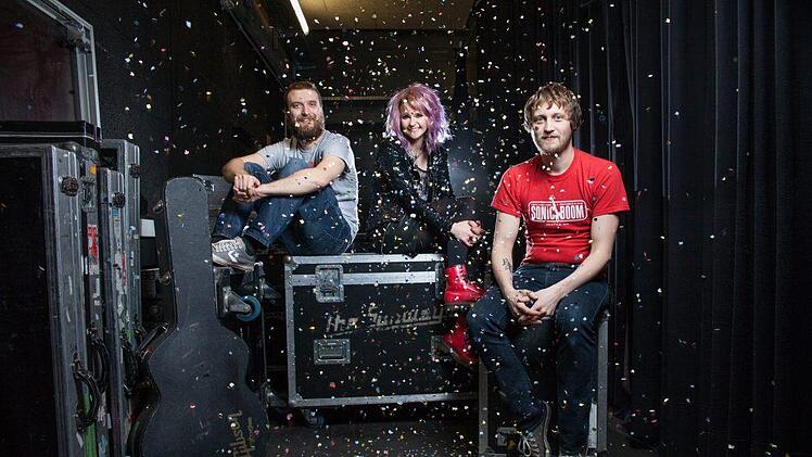 Das britische Powertrio "The Subways"Joy Dana