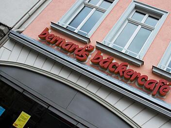 Geschlossen: Filiale von Bernards Bäck am Markt in CoburgFoto: Jochen Berger