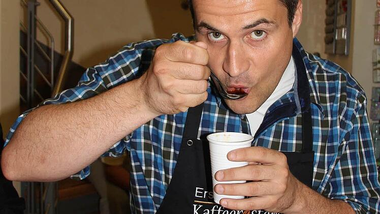 Mario Liebold hat seine Leidenschaft zum Kaffee zum Beruf gemacht.  Fotos: Sabine Herteux