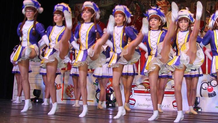 Die Erste Kulmbacher Showtanzgarde zeigte einen beeindruckenden Auftritt. Foto: Sonja Adam