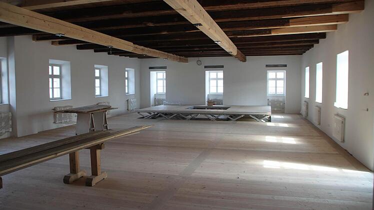 Der große Saal des Bräuwercks.