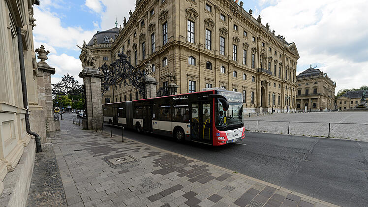 Würzburg: Fahrplan mehrerer Buslinien wechselt - wegen Baustelle Rottendorfer Straße