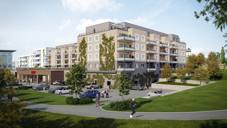 Quartier "max" in Coburg: Neue Wohnungen zur Miete auf der Bertelsdorfer Höhe mit innovativem Konzept