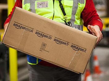 Ein Amazon-Fahrer hat während einer Auslieferung einen elf Monate alten Hund aus dem Haus eines Kunden geklaut. Eigentlich sollte er Hundefutter liefern. Symbolfoto: Christoph Schmidt/dpa