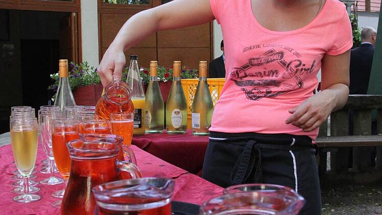 Für das Wohl der Gäste war gesorgt Foto: Jürgen Gärtner