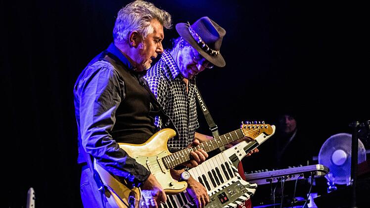 Manfred Mann und seine Earth Band begeisterten ihre Fans beim Gastspiel im Coburger Kongresshaus. Foto: Jochen Berger