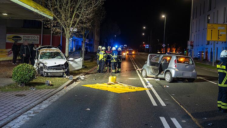 Schwangere Frau bei Unfall in Schweinfurt verletzt