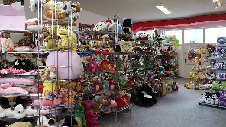 Der Kuschel-Shop der Firma Heunec - ein Paradies für Kinder Plüschtier-Liebhaber