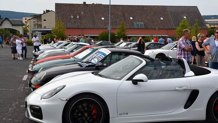 Sportwagentreffen in Bad Kissingen. Foto: Peter Rauch