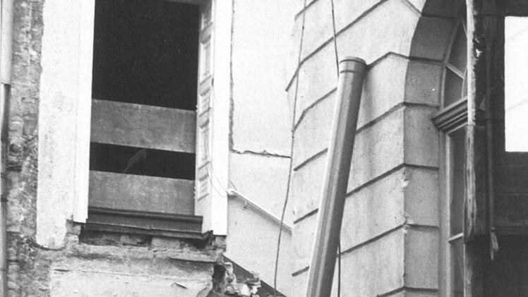 Juli 1972: Impressionen vom Theater-Umbau.Foto: CT-Archiv / Künstner