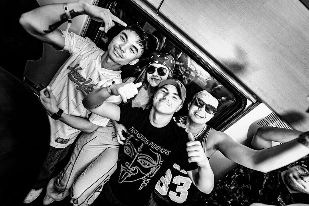 Die beste Party im Zug!