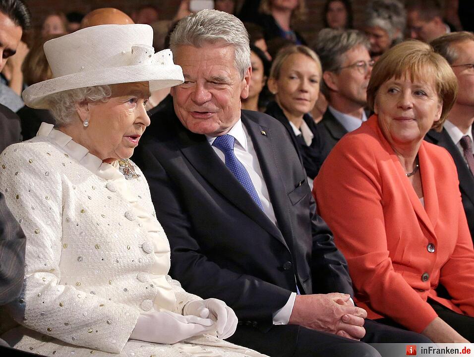 Britische Queen besucht Deutschland