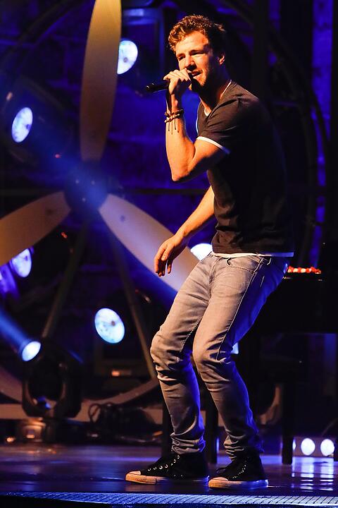 Luke Mockridge in der Brose Arena in Bamberg