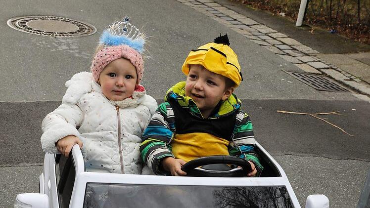 Faschingsumzug in der Bamberger Gartenstadt Foto: Barbara Herbst