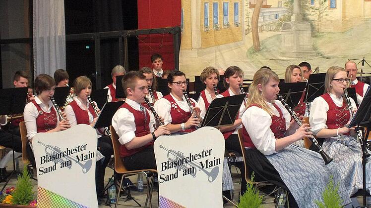 Bei seinem Frühjahrskonzert bewies das Blasorchester Sand einmal mehr seinen hohen Leistungsstand. Foto: ab
