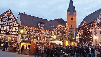 Zeil zeigt sich weihnachtlich.