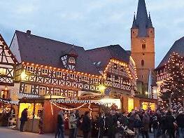 Zeil zeigt sich weihnachtlich.