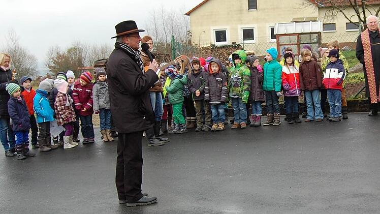 Bürgermeister Gotthard Schlereth dankte für das große Verständnis der Bevölkerung.