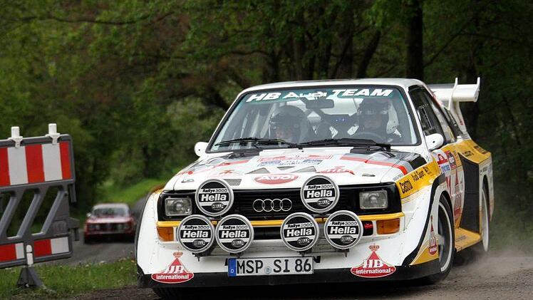 Impressionen von der Weinland-Rallye.Karlheinz Franz