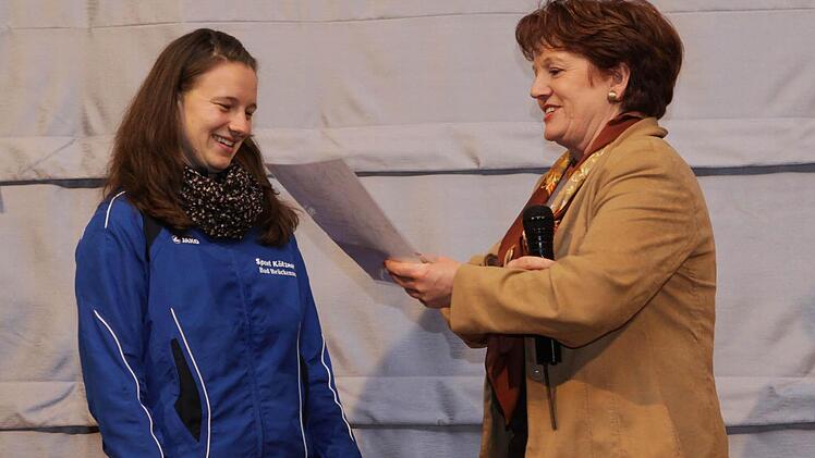 nachgeholte Sportlerehrung Regina Rubi, Sportlerin des Jahres