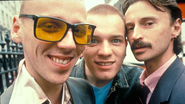 Der schr&auml;gste Typ der Drogen-Clique war Spud, gespielt von Ewen Bremner (links).