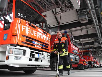 Engelbert Scherer hört als Kitzinger Feuerwehr-Chef auf. Foto: Diana Fuchs