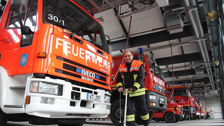 Engelbert Scherer hört als Kitzinger Feuerwehr-Chef auf. Foto: Diana Fuchs