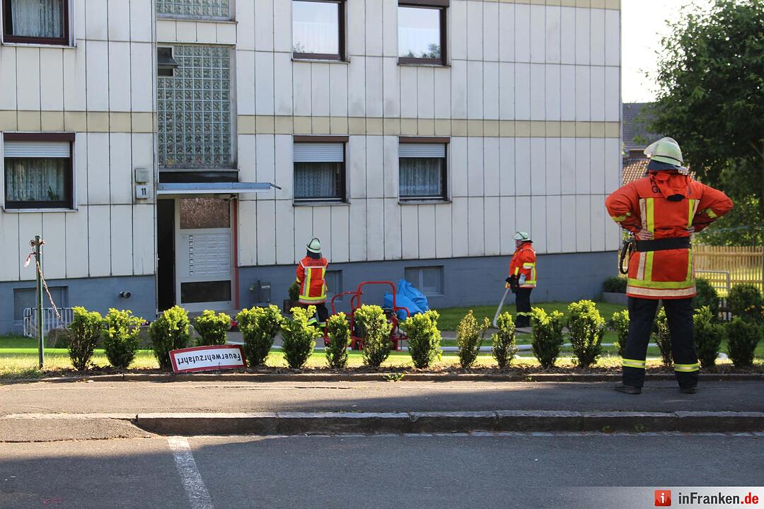 Küchenbrand in Gefrees: Mann durch Stichflamme verletzt