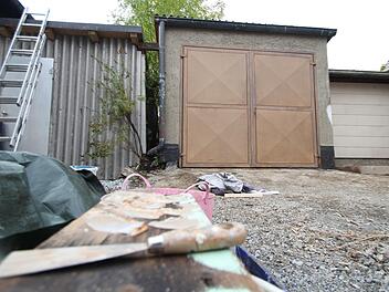 Gefilmt wird offenbar nur die Vorderseite, denn die Seitenwand wurde optisch nicht verändert. Foto: Marian Hamacher