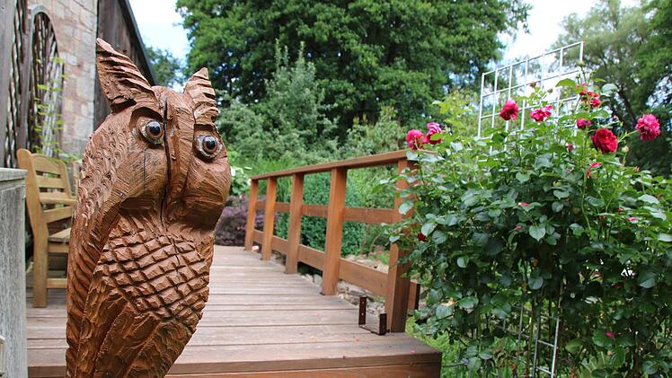 Eindrücke aus dem Garten der Familie Schmitt in Oberthulba. Ralf Ruppert