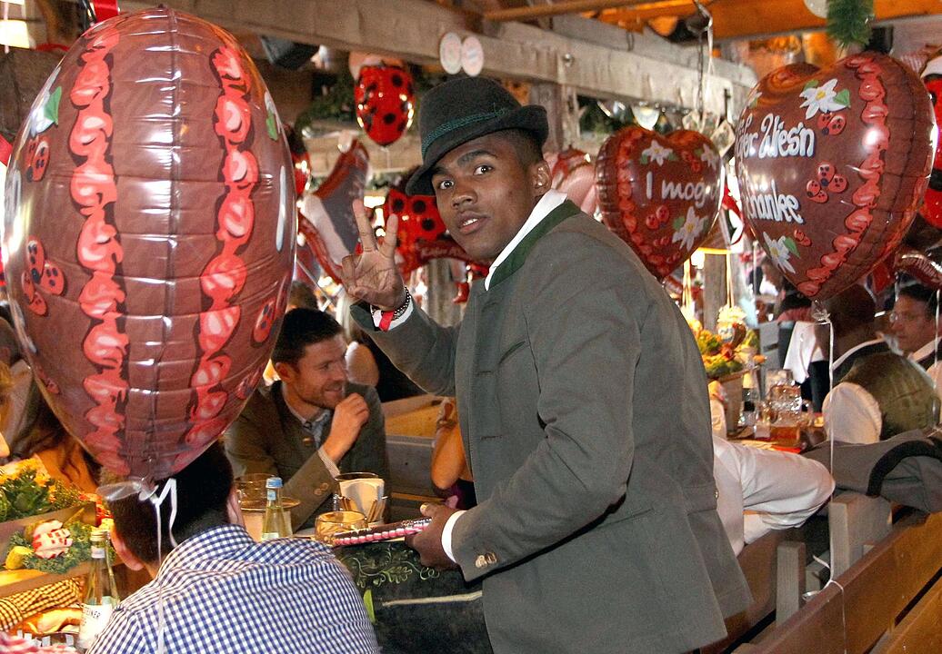 Wiesn-Besuch des FC Bayern München