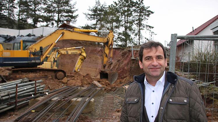 Blick auf die Baustelle. Foto: Ralf Ruppert
