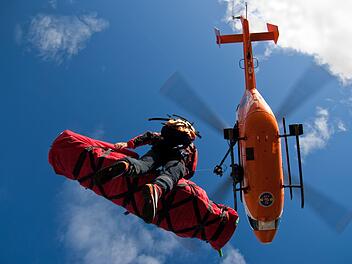Sturz in der Schwarzachklamm