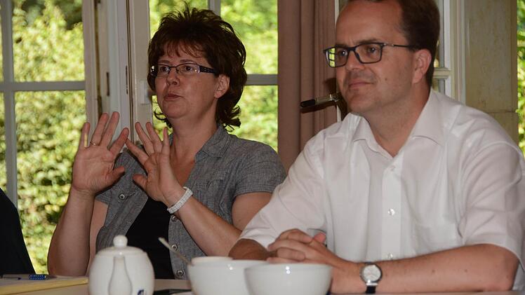 Frauenpolitisches Frühstück der SPD-Landtagsfraktion im Hotel Achat in Kulmbach. Foto: Dagmar Besand