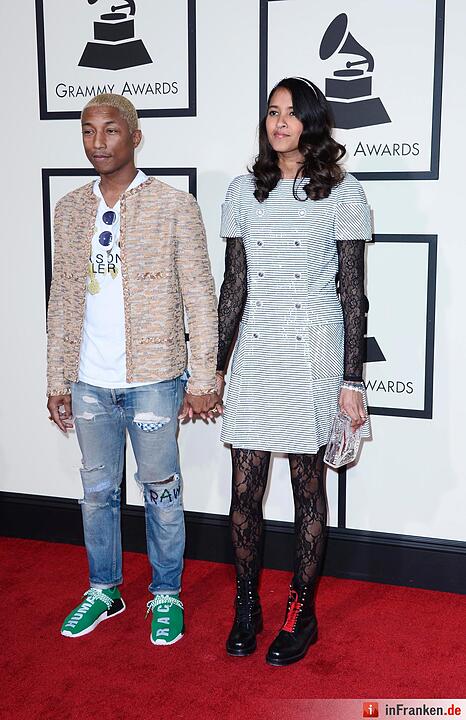 Pharrell Williams und Helen Lasichanh