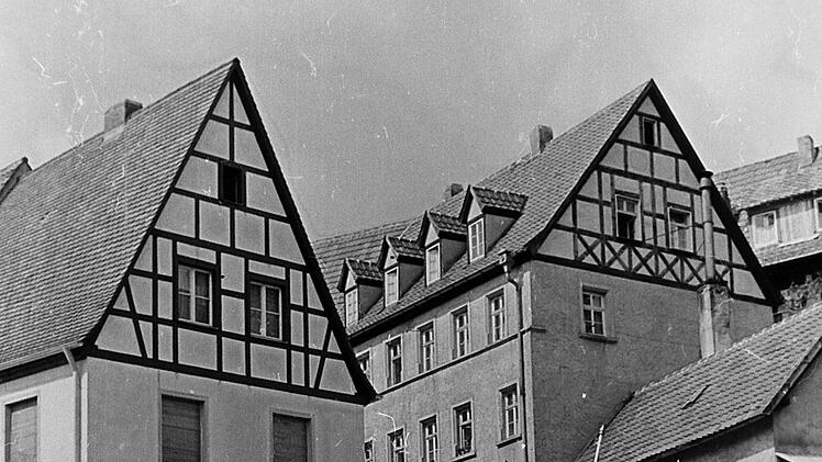 Der Kinderfestzug (1956). Foto: Stadtarchiv Kronach