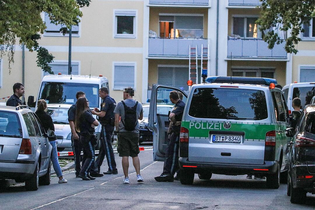 SEK und Spezialisten des LKA in Bamberg im Einsatz